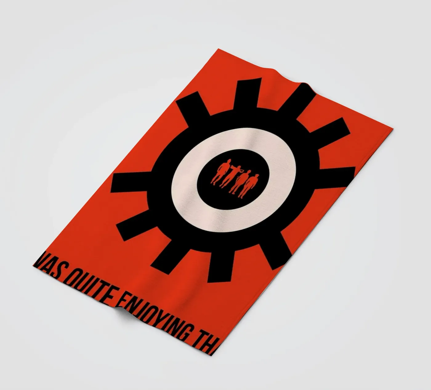 Clockwork Poster fleecedeken van Naxart