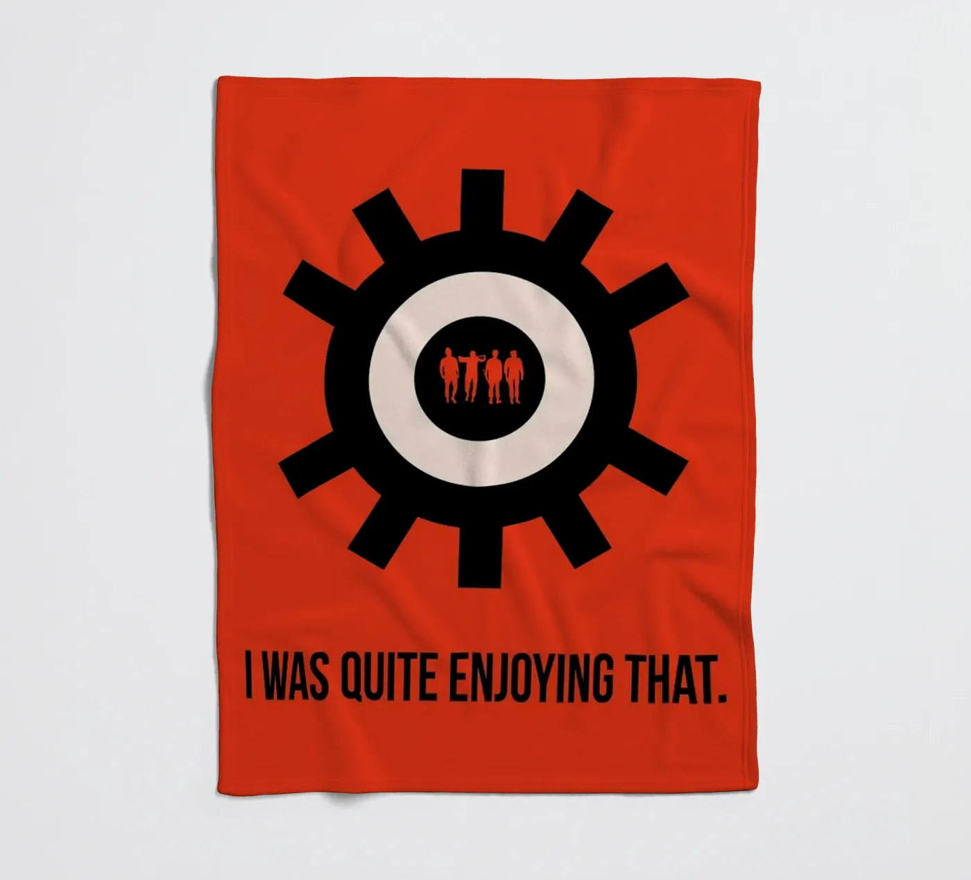 Clockwork Poster fleecedeken van Naxart