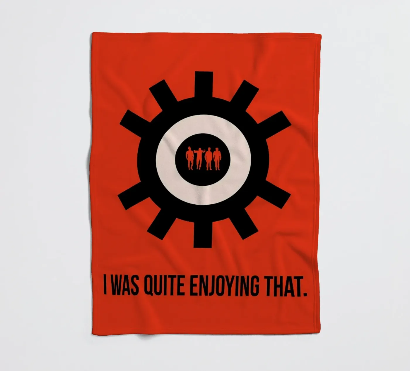 Clockwork Poster fleecedeken van Naxart