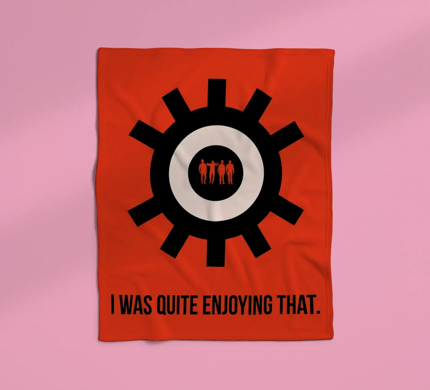 Clockwork Poster fleecedeken van Naxart