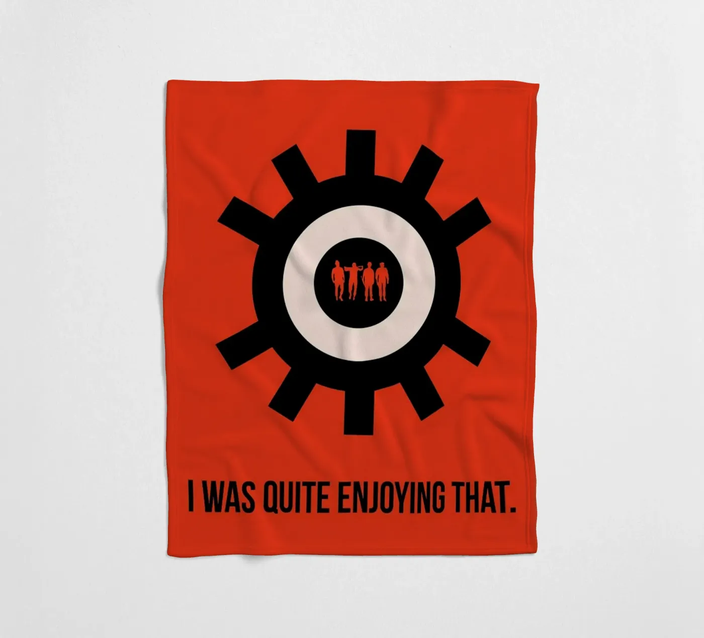 Clockwork Poster fleecedeken van Naxart