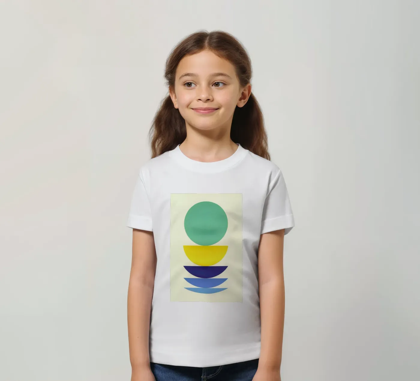 Five Circles kinder t-shirt van Rosi Feist