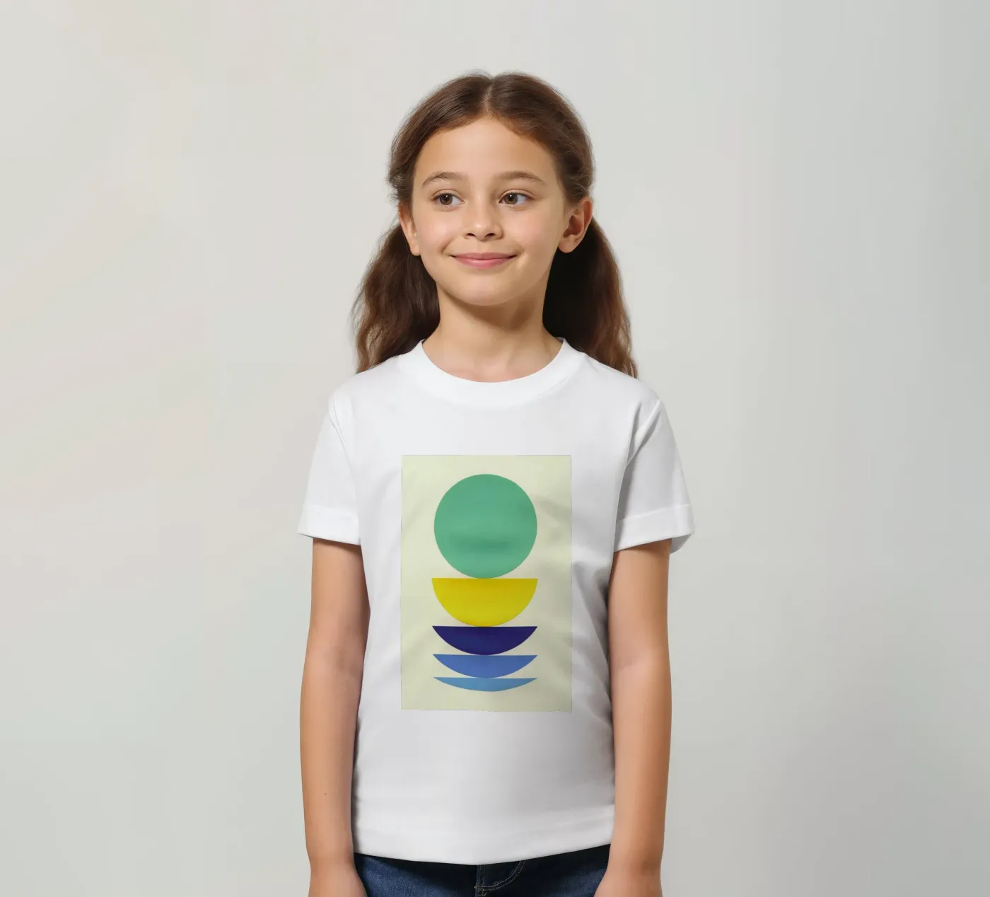 Five Circles kinder t-shirt van Rosi Feist