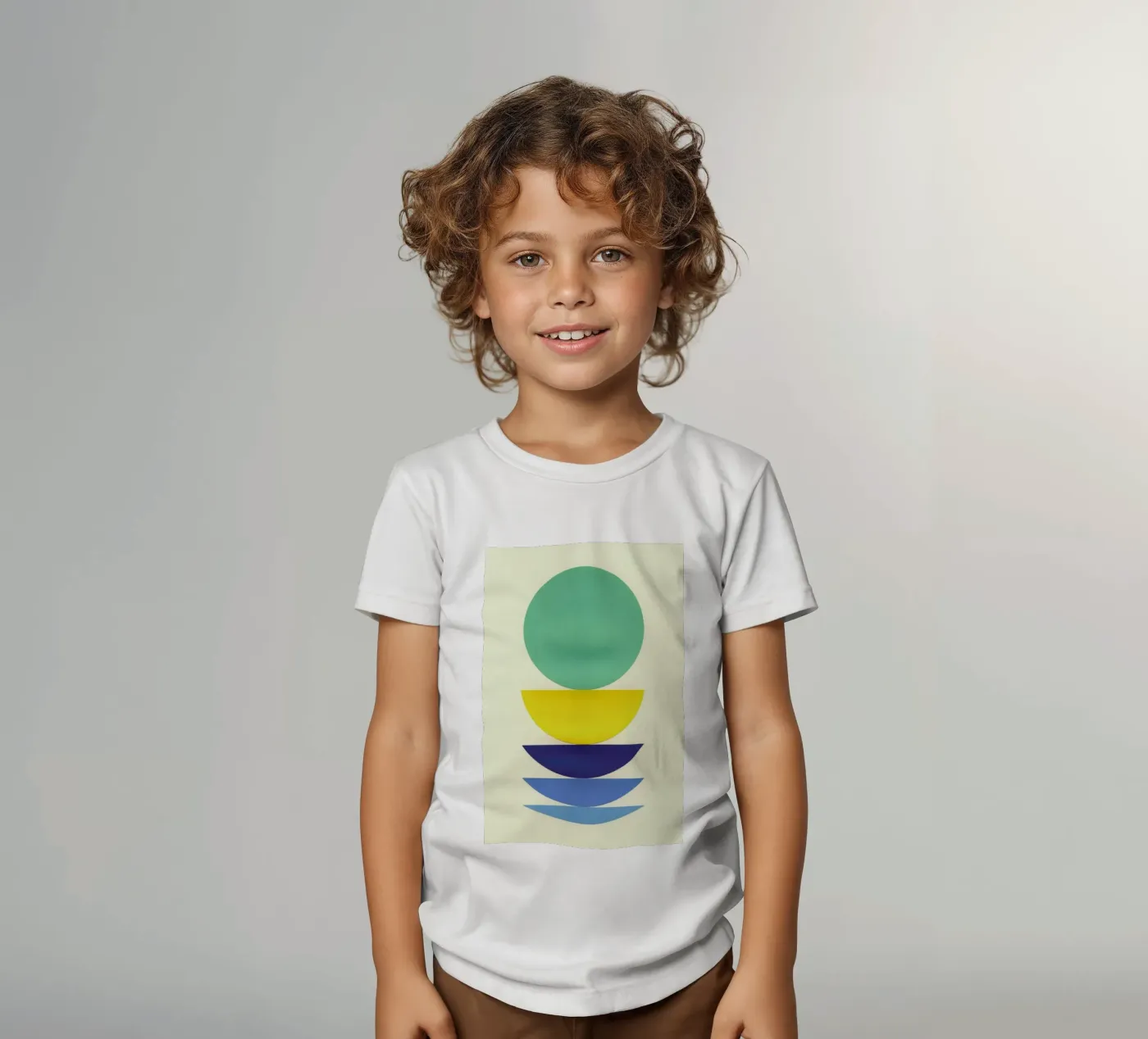 Five Circles kinder t-shirt van Rosi Feist