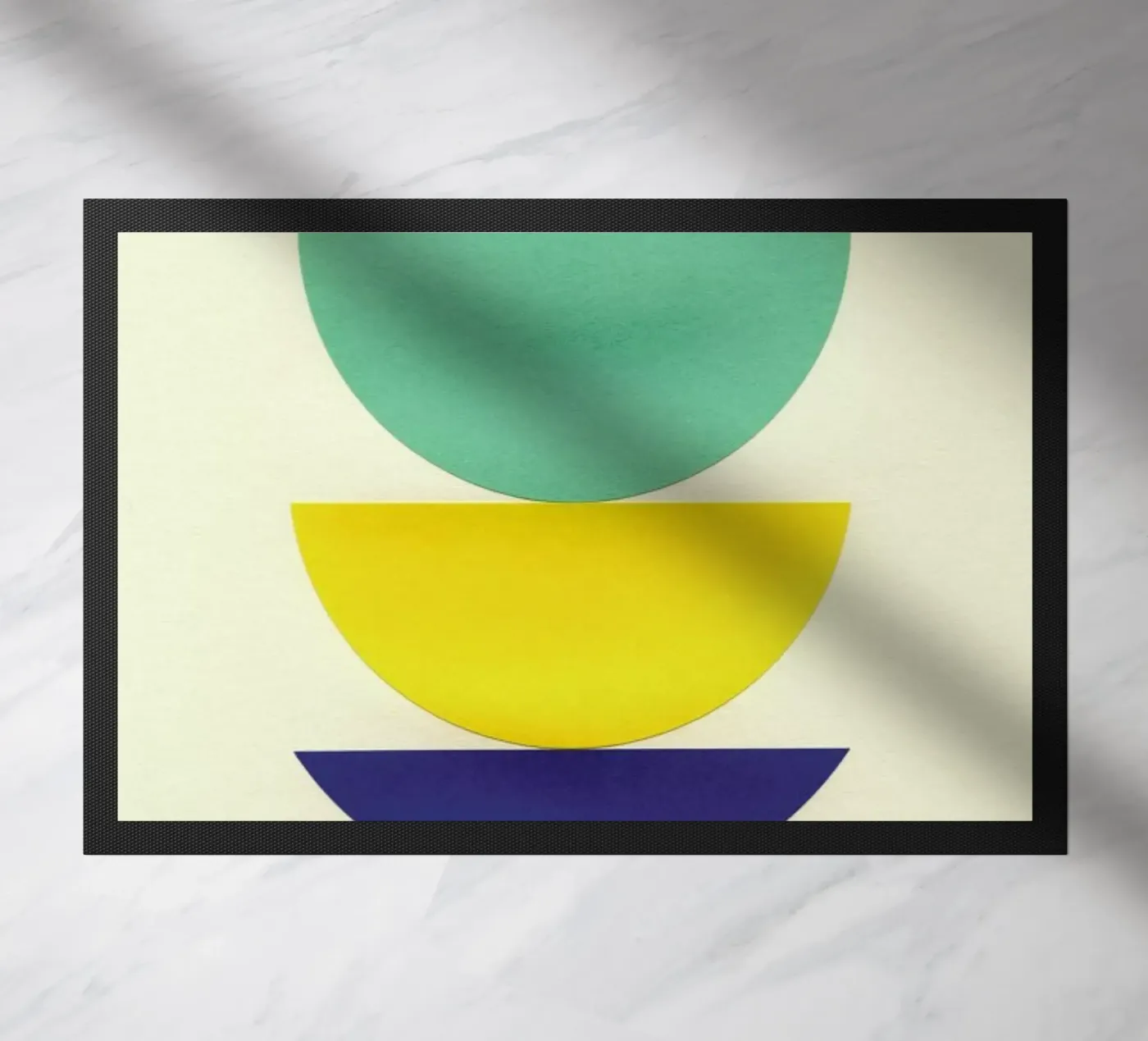 Five Circles Fußmatte von Rosi Feist