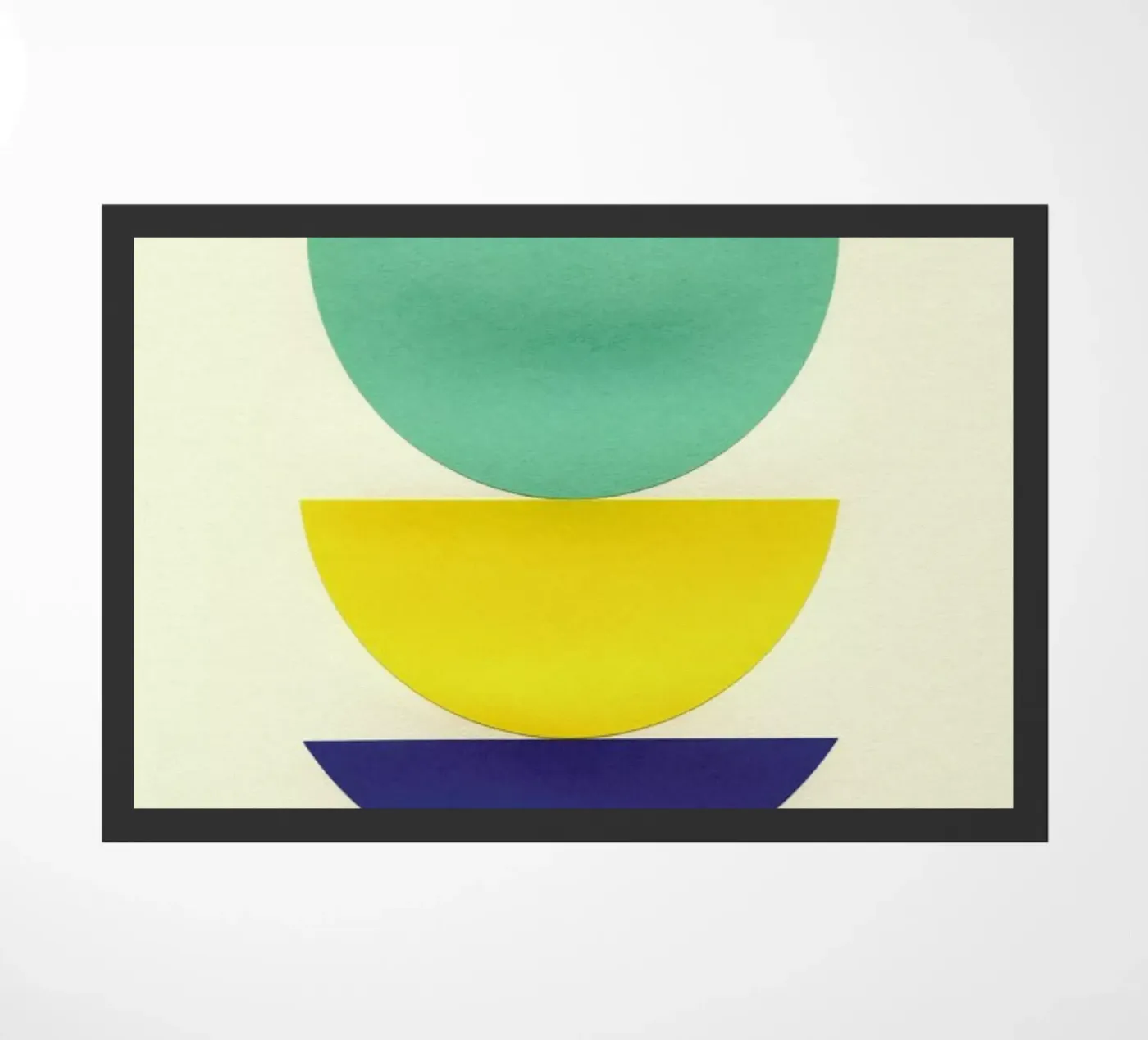 Five Circles Fußmatte von Rosi Feist