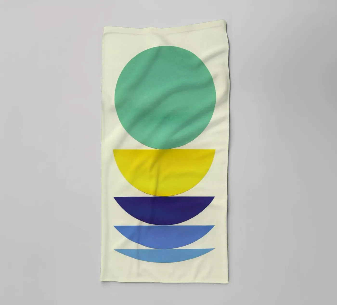 Five Circles towel by Rosi Feist