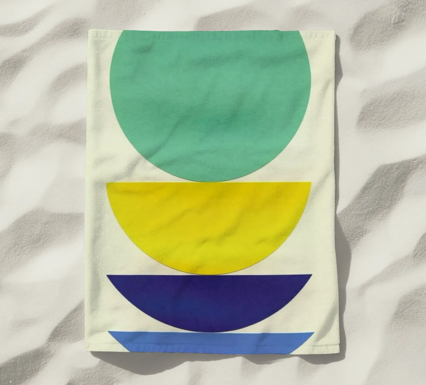Five Circles beach towel by Rosi Feist