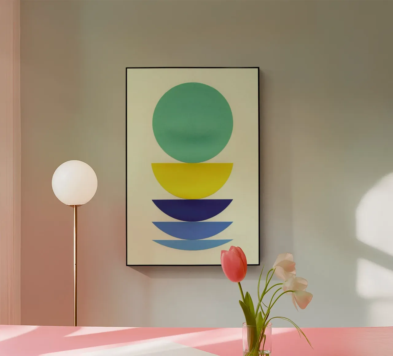 Five Circles plexiglass da Rosi Feist