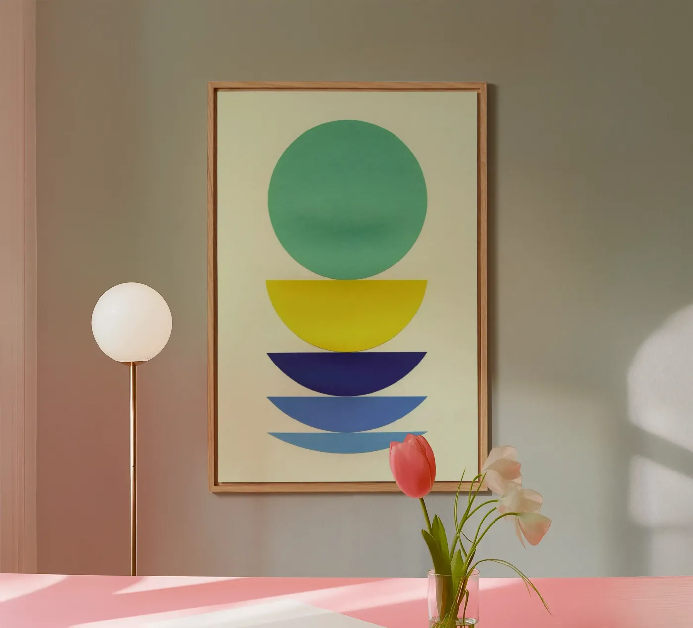 Five Circles forex plate by Rosi Feist