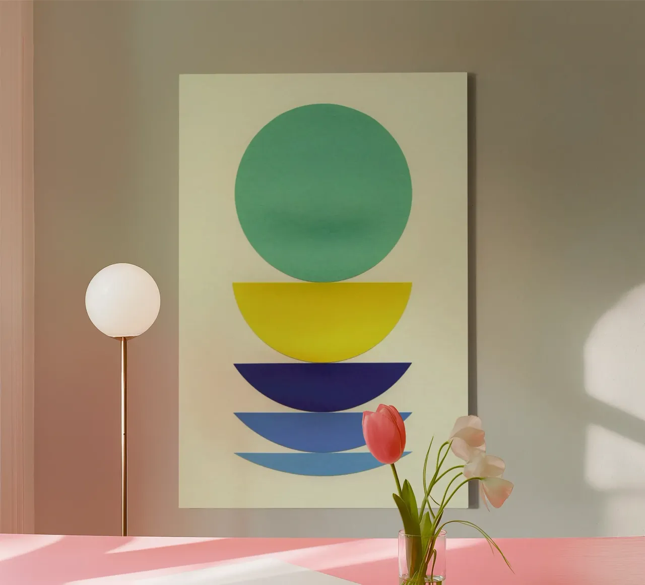 Five Circles tela da Rosi Feist