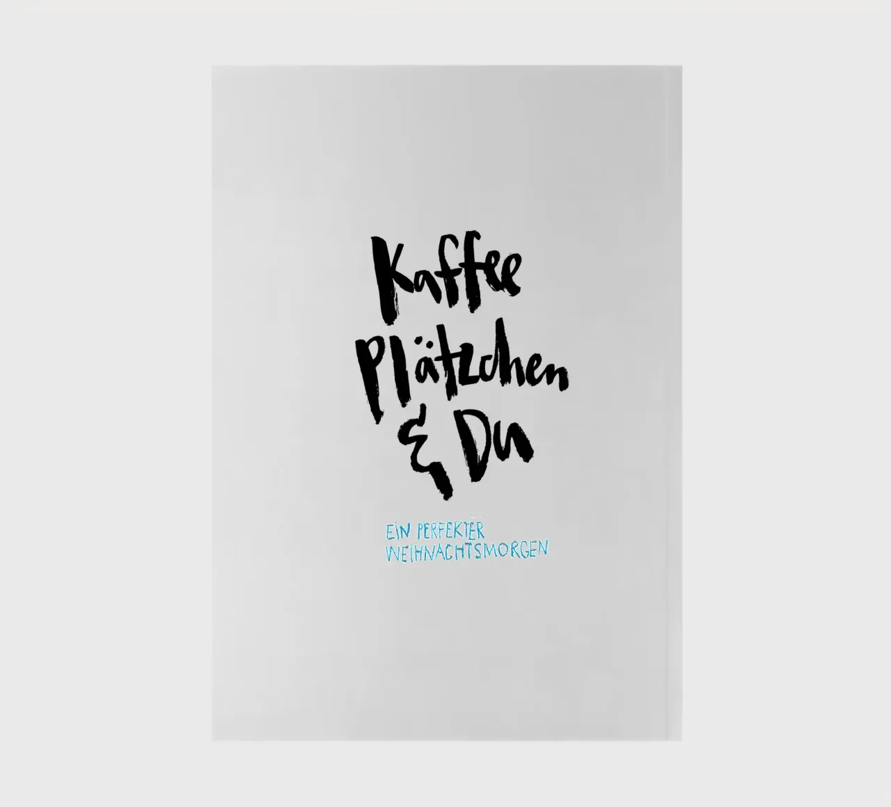 Kaffee & Du notebook by Brushmeetspaper
