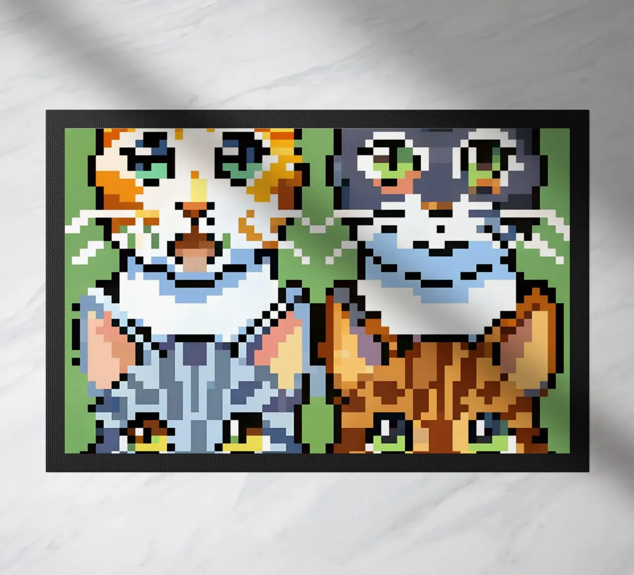 Quattro gatti zerbino da DOG AND CAT