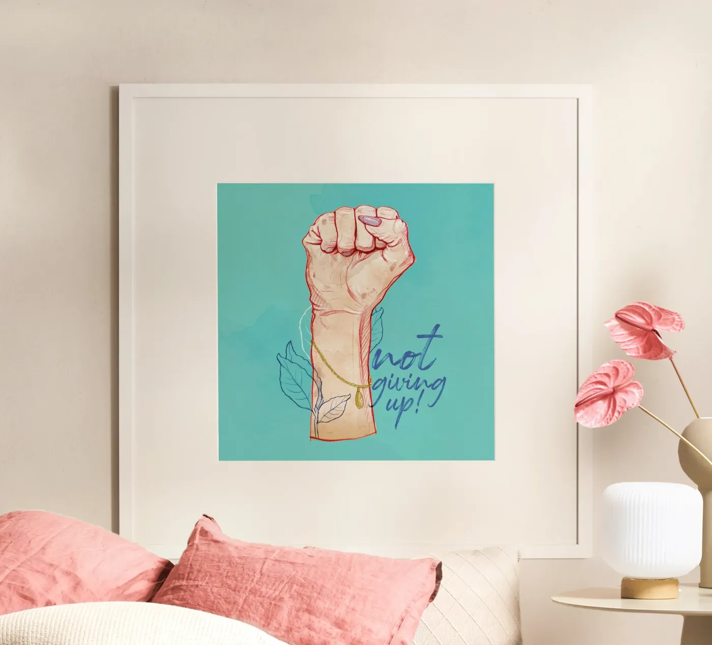 Not Giving Up poster da Ina Stanimirova