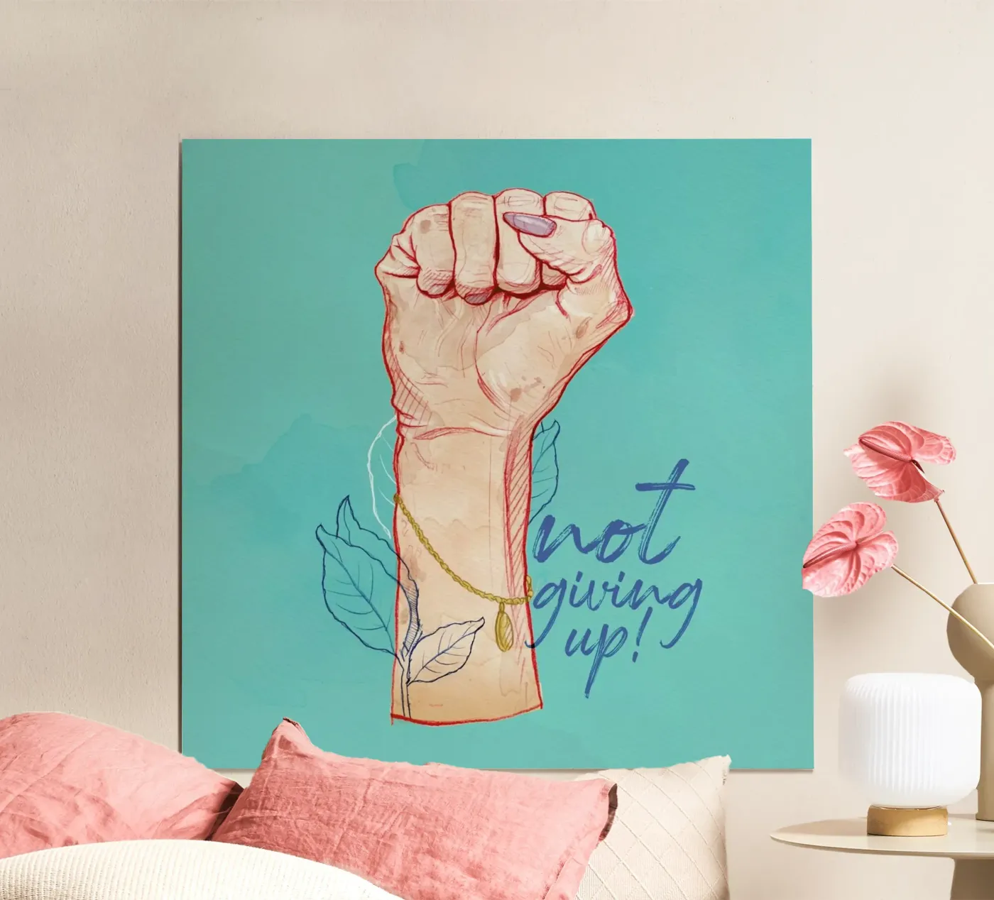Not Giving Up poster da Ina Stanimirova
