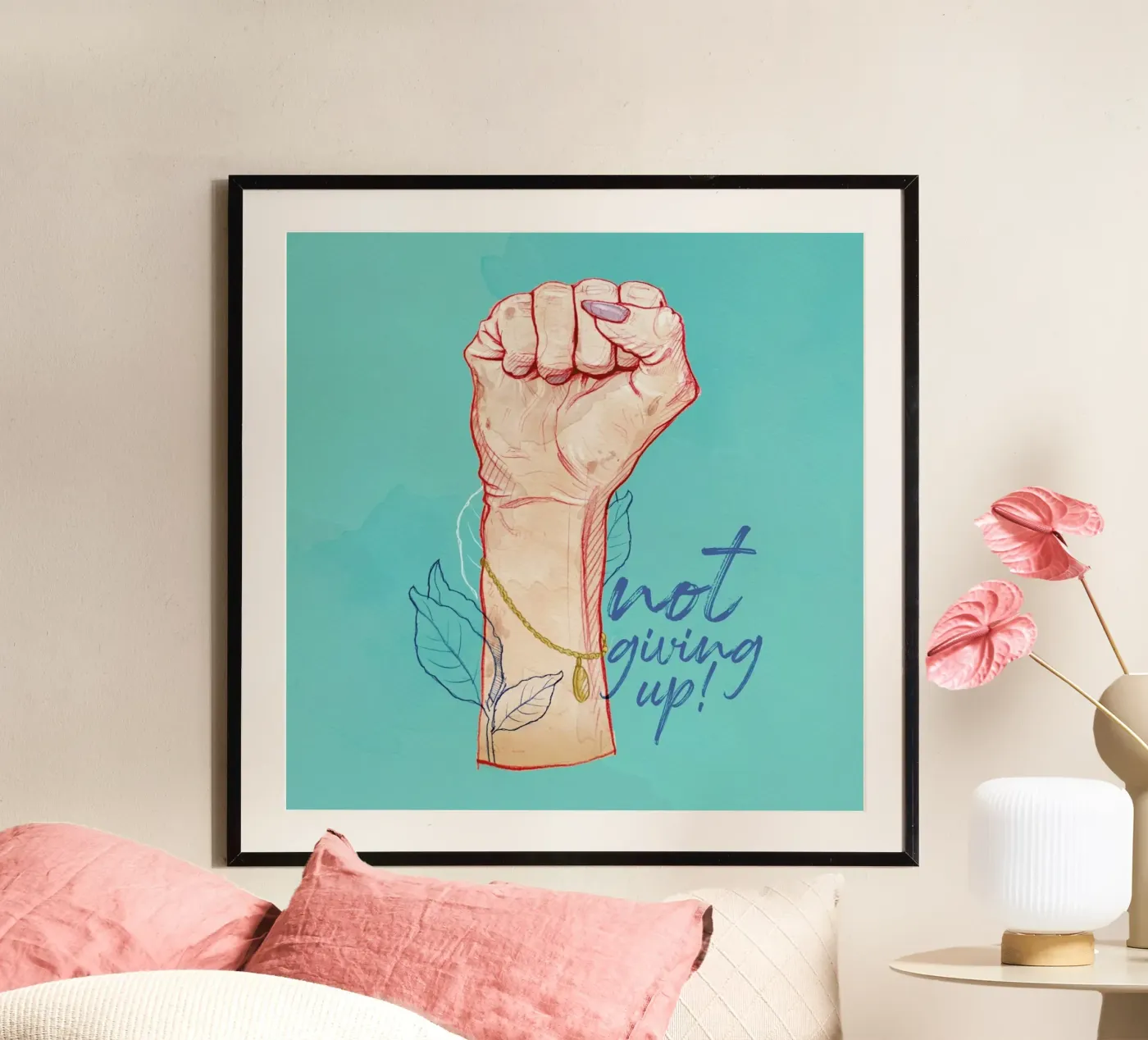 Not Giving Up poster da Ina Stanimirova