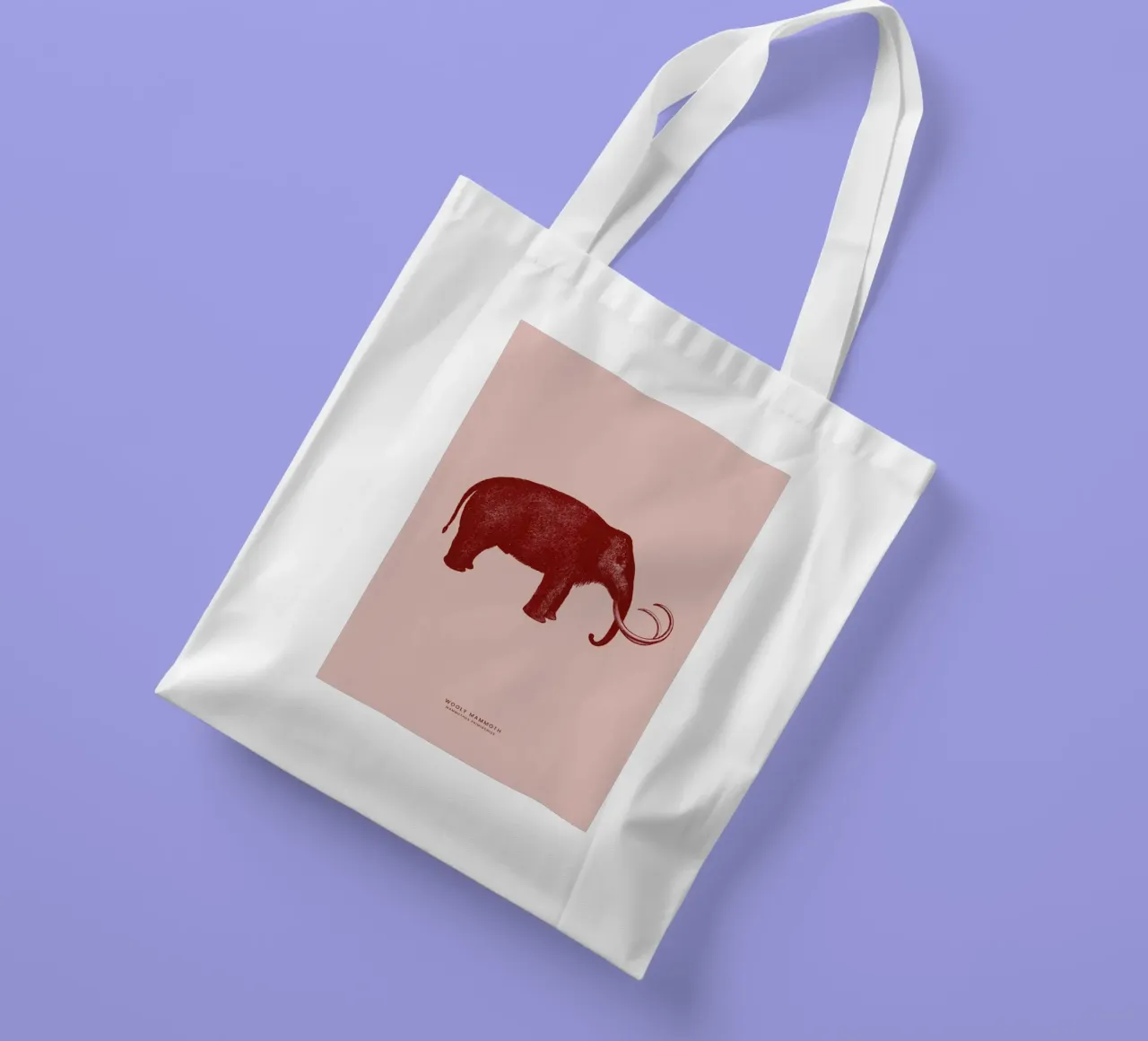 Mammoth II borsa in juta da Flora & Fauna