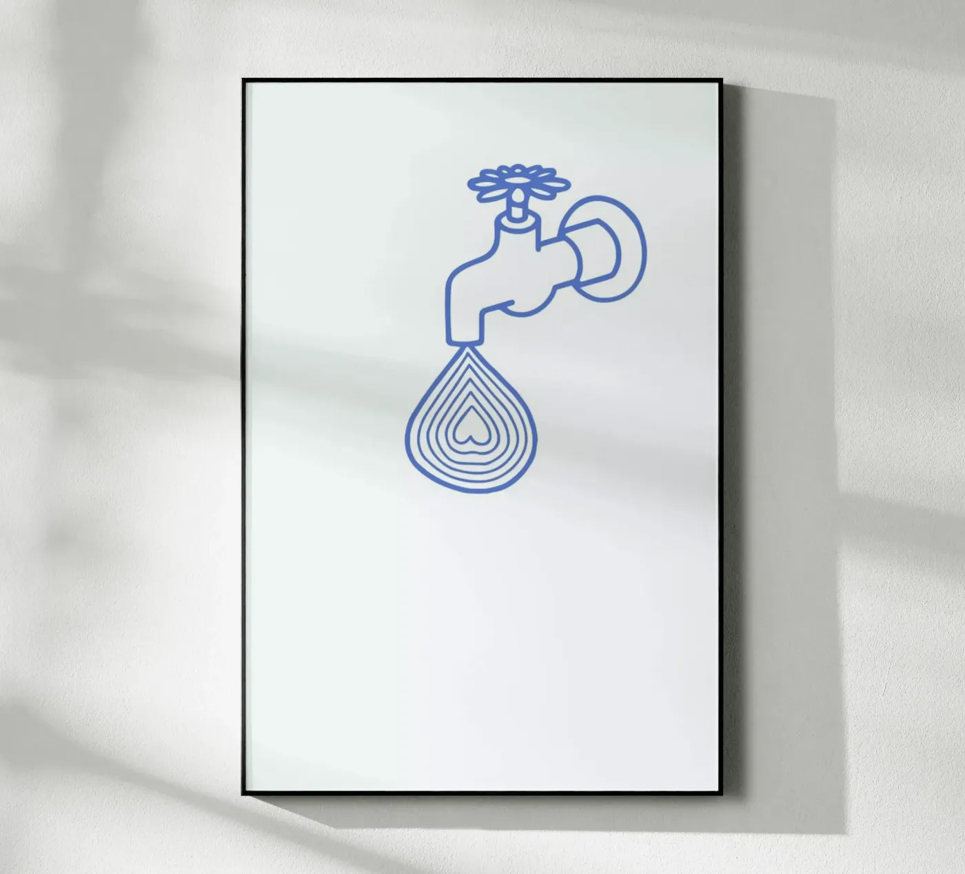 Let the Love Flow plexiglass da Ninhol