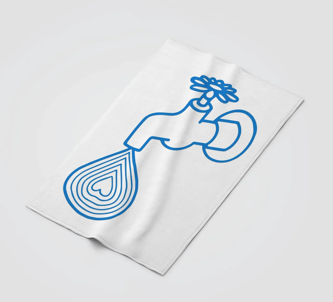 Let the Love Flow coperta in pile da Ninhol