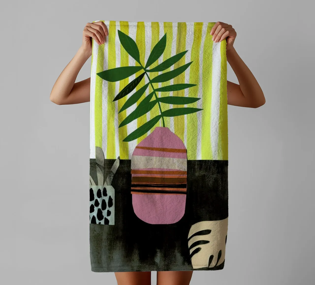 Vasen & Co. 2 badhanddoek van Rinah Lang