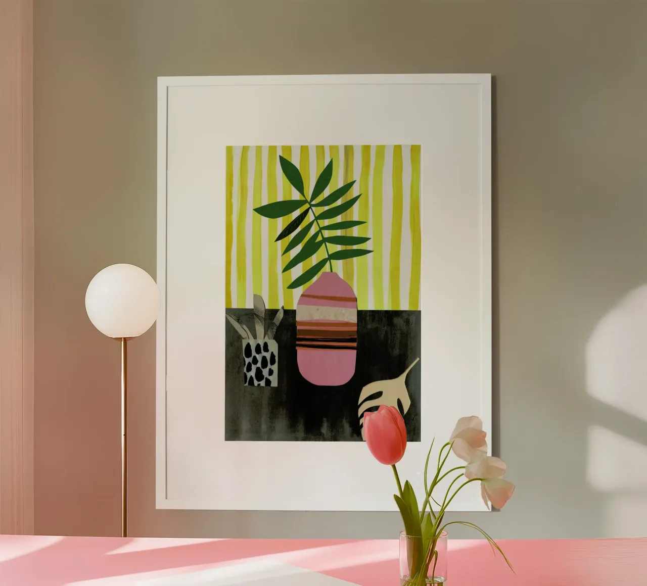 Vasen & Co. 2 poster con telaio in plastica da Rinah Lang
