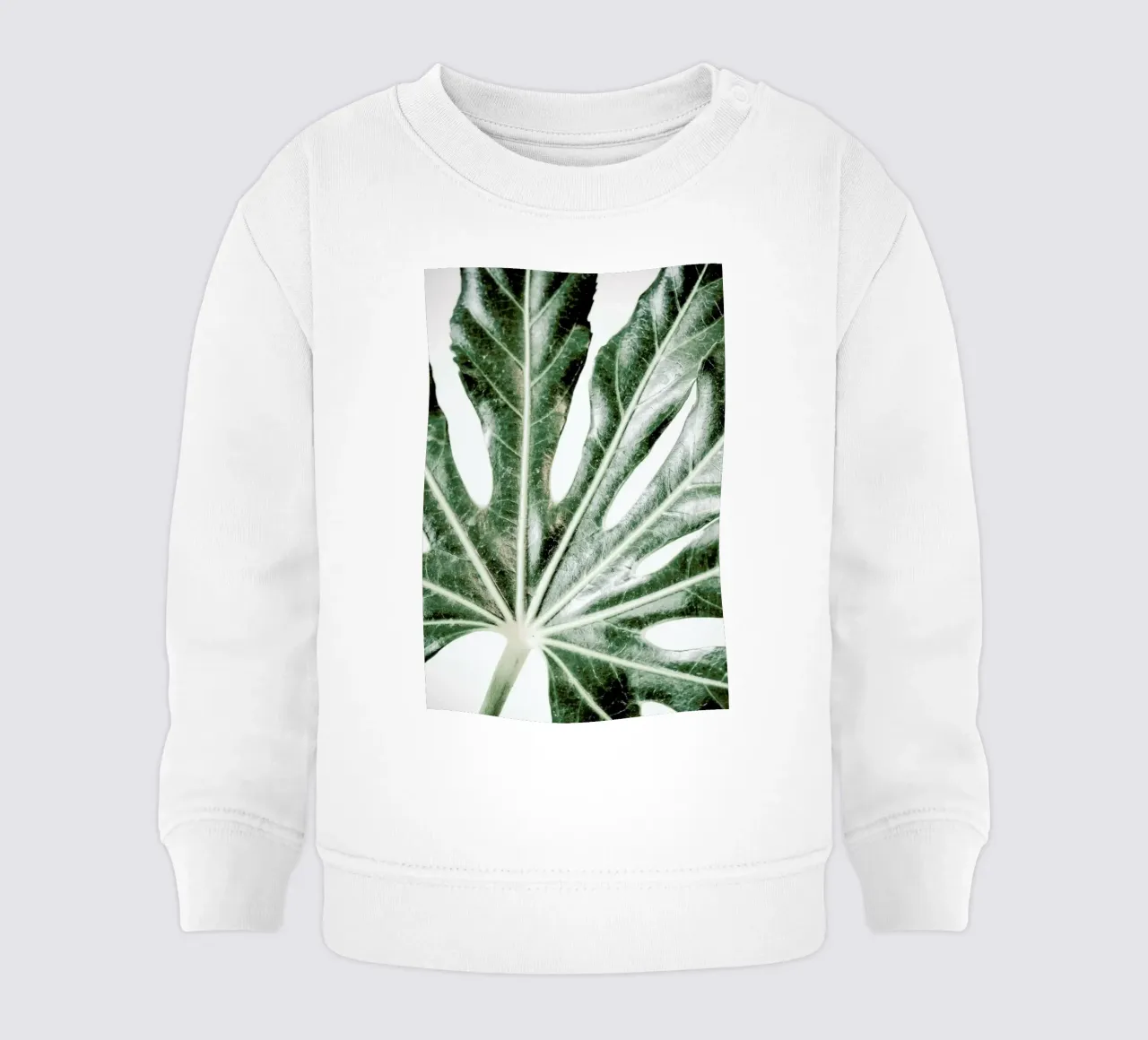 Light Palm felpa neonato da Babett Schultze