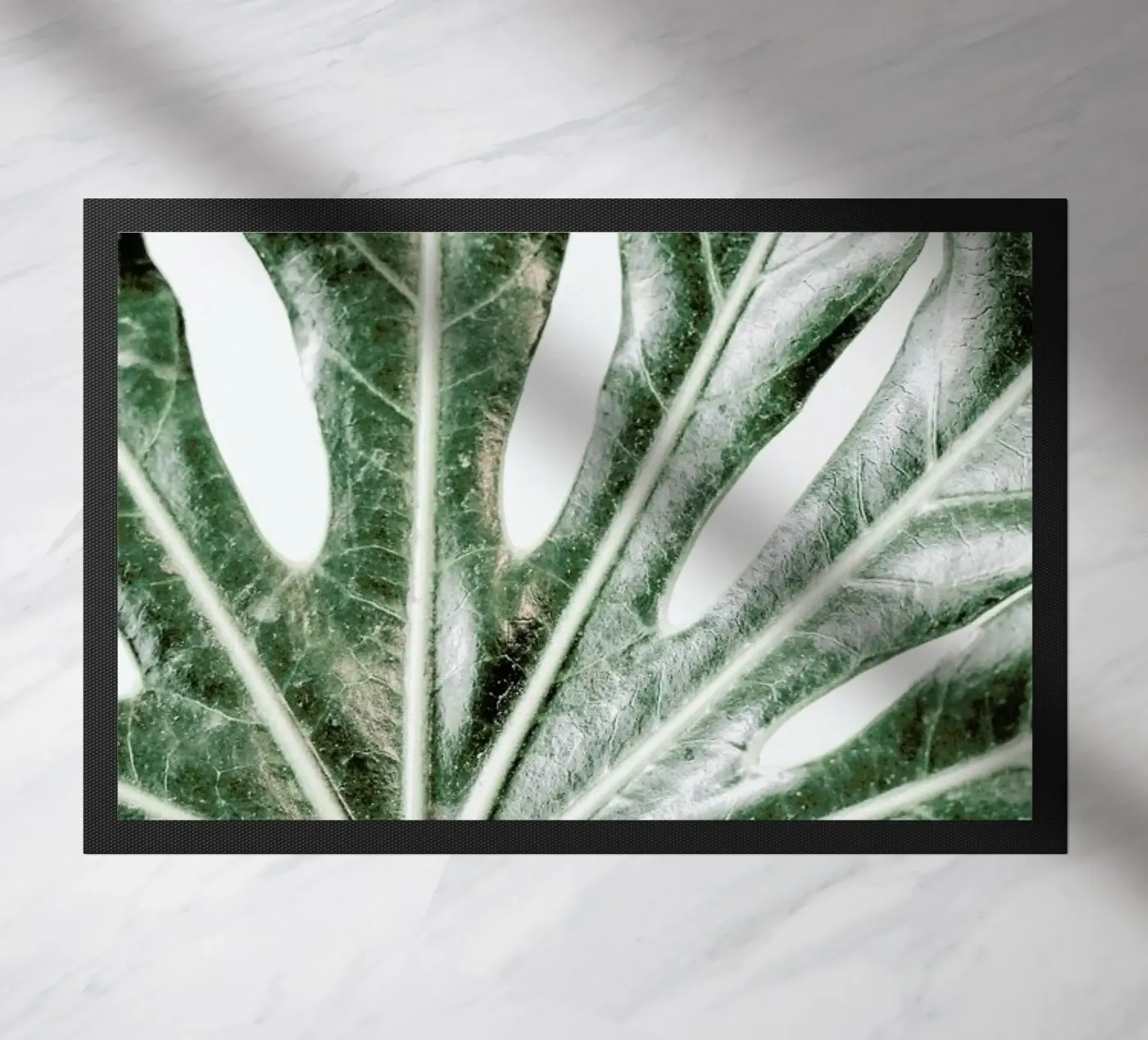 Light Palm doormat by Babett Schultze