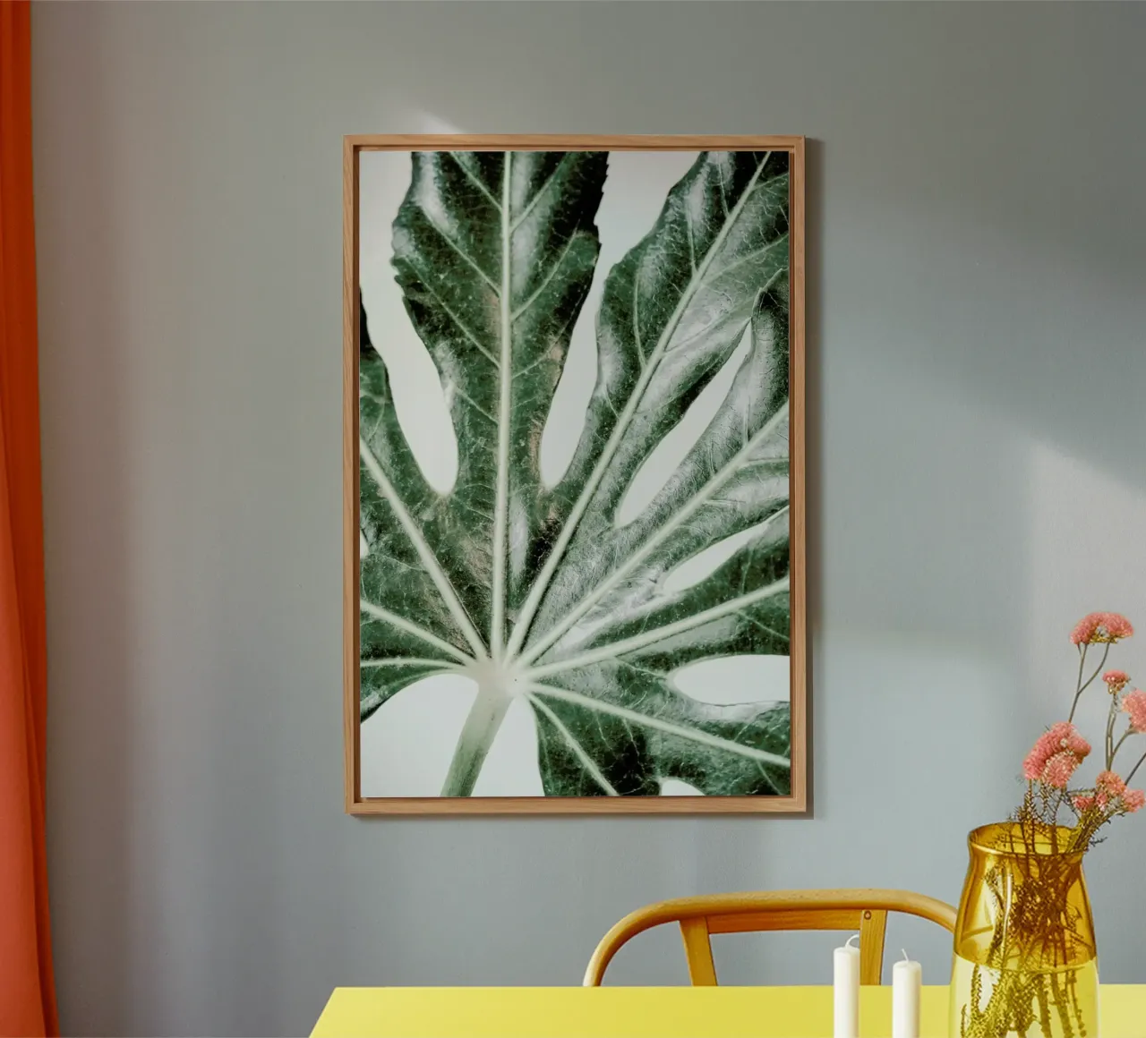 Light Palm alluminio dibond da Babett Schultze