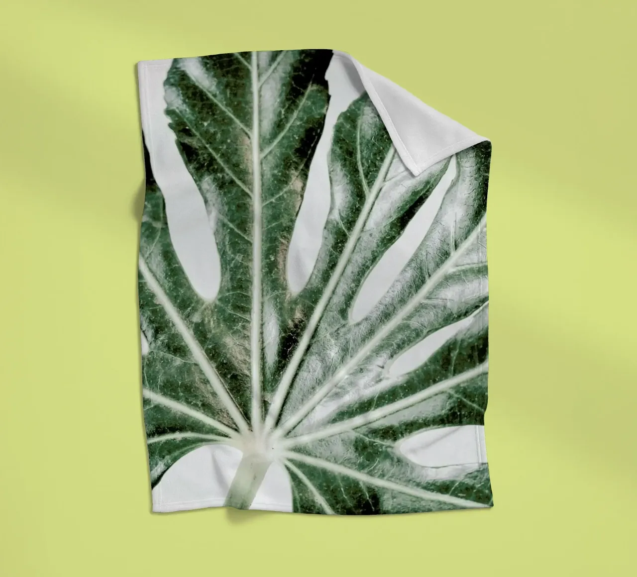 Light Palm coperta in pile da Babett Schultze