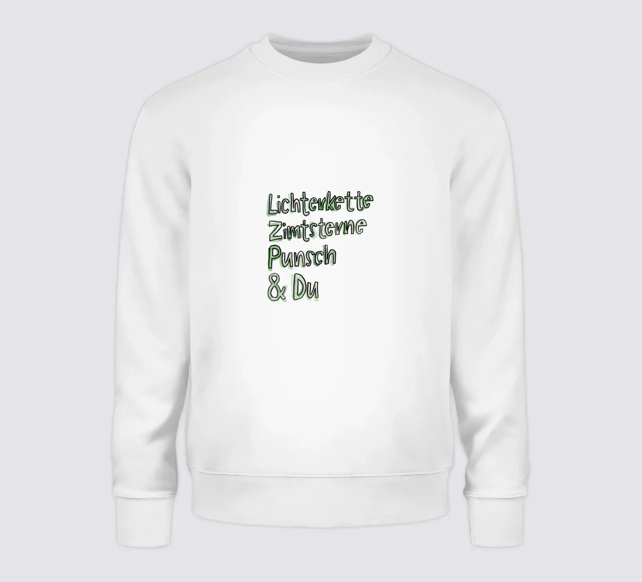 Lichterkette & Du felpa da Brushmeetspaper