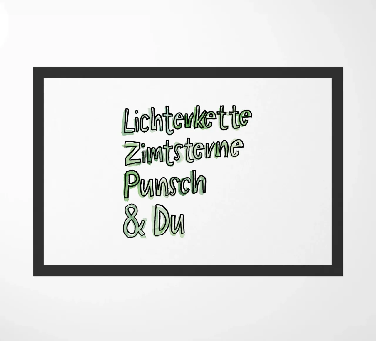Lichterkette & Du zerbino da Brushmeetspaper