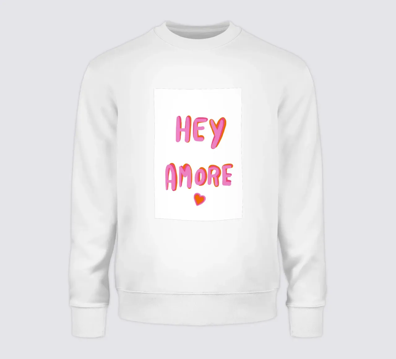 Ehi Amore Pop felpa da Carinaprint