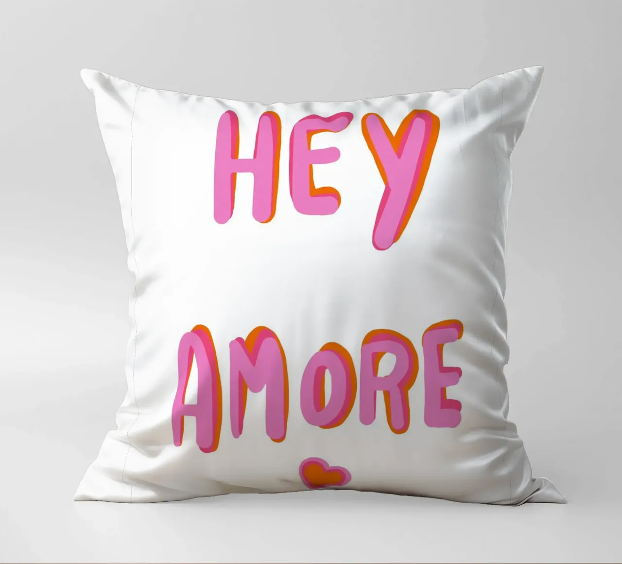 Ehi Amore Pop cuscino da Carinaprint