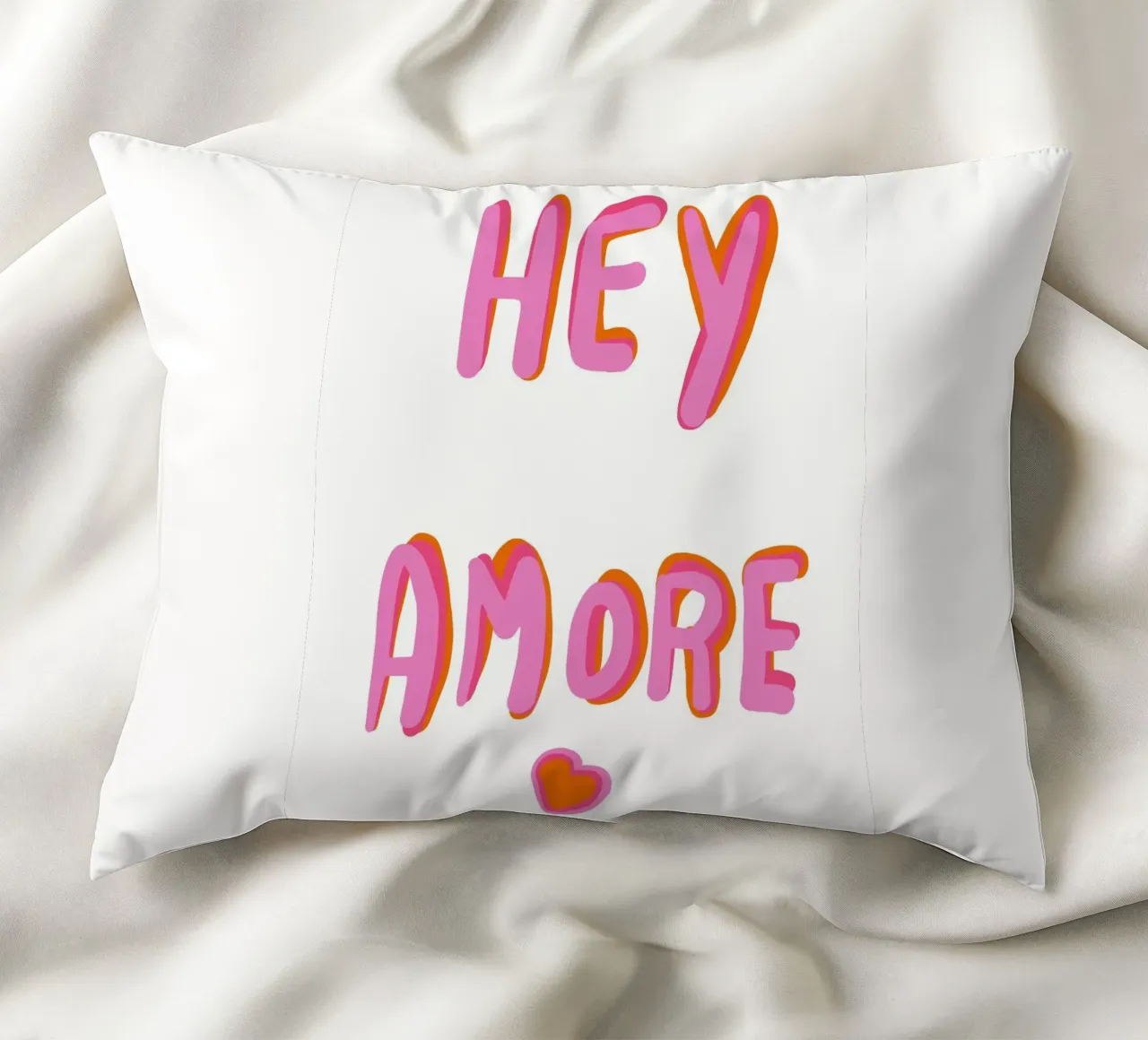 Ehi Amore Pop cuscino da Carinaprint