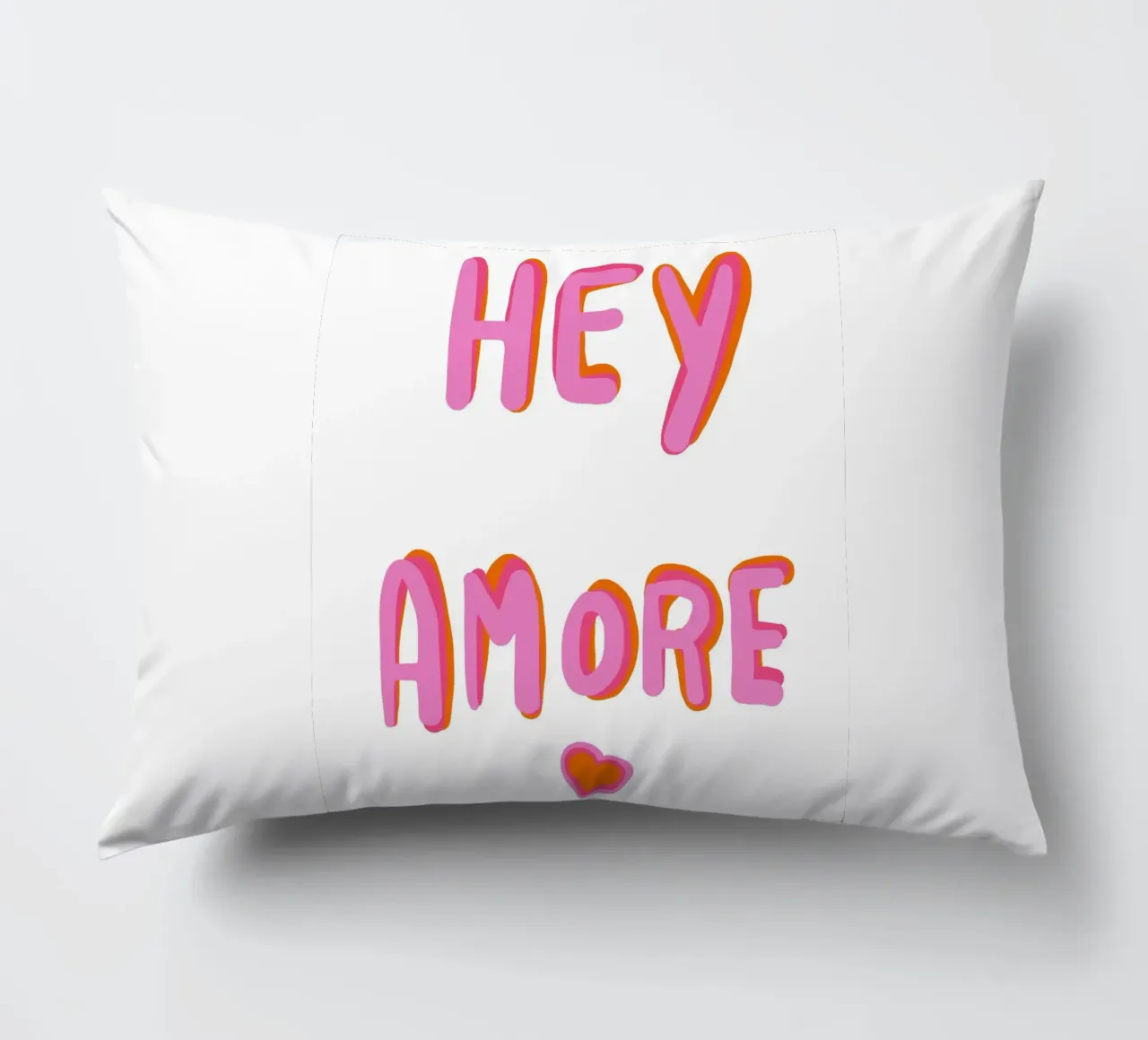 Ehi Amore Pop cuscino da Carinaprint