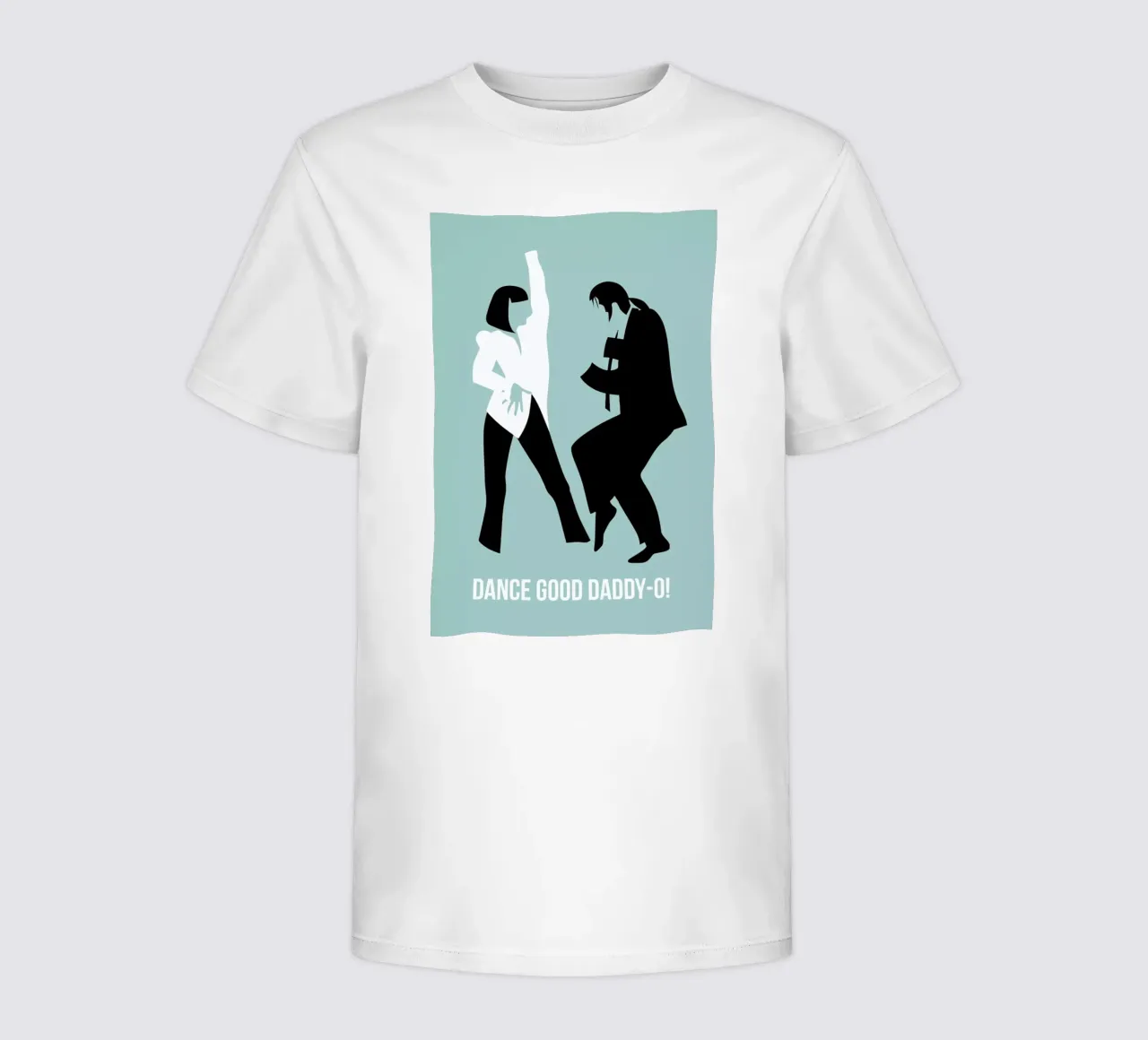 Dance Good Poster 1 kids t-shirt by Naxart