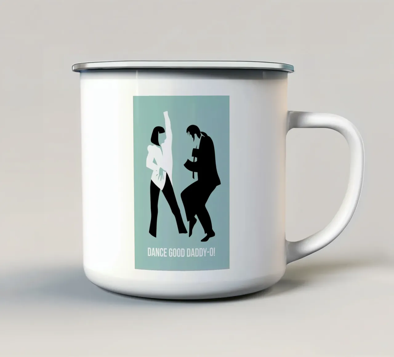 Dance Good Poster 1 tazza in smalto da Naxart