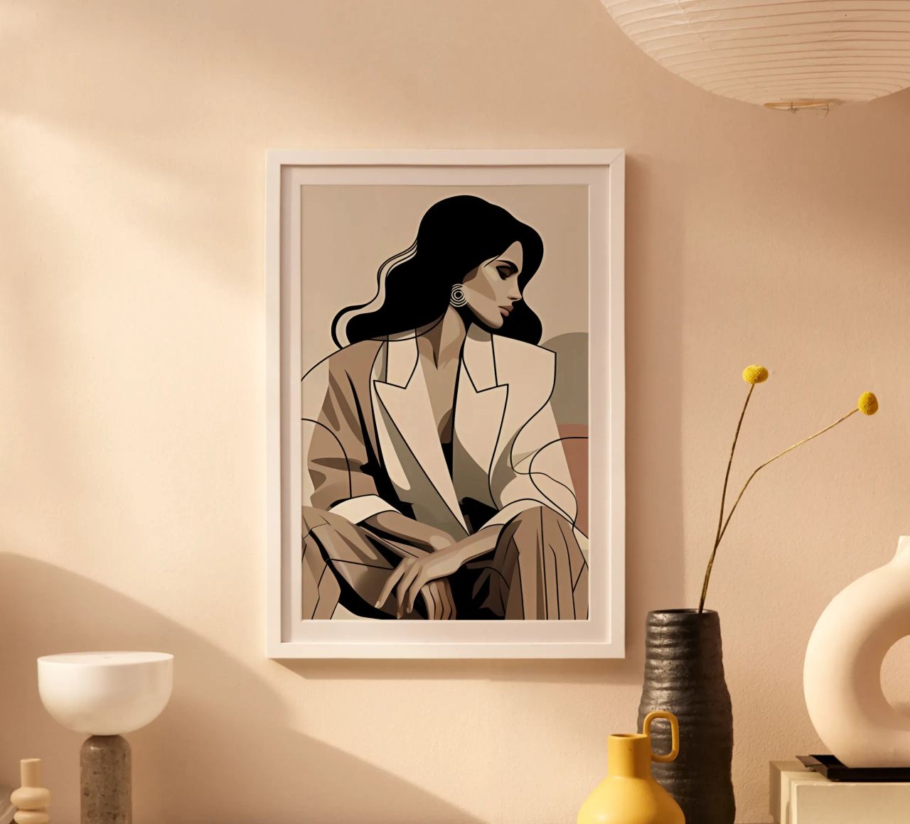 Minimalist Art Poster 562 poster by ahmiaLodri
