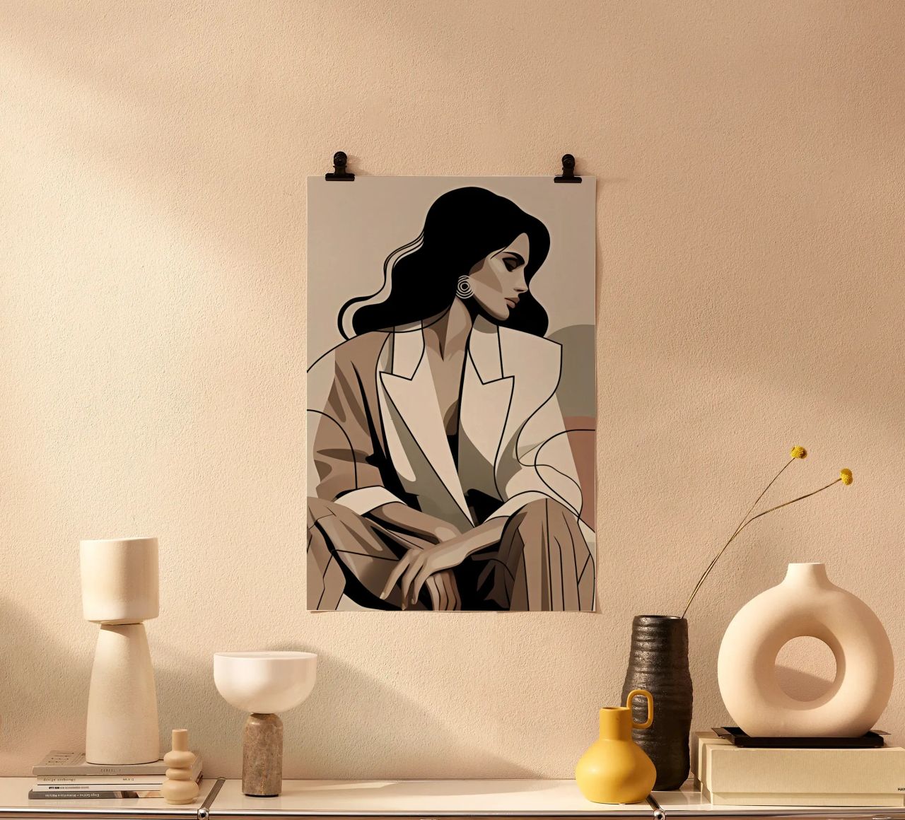 Minimalist Art Poster 562 poster by ahmiaLodri