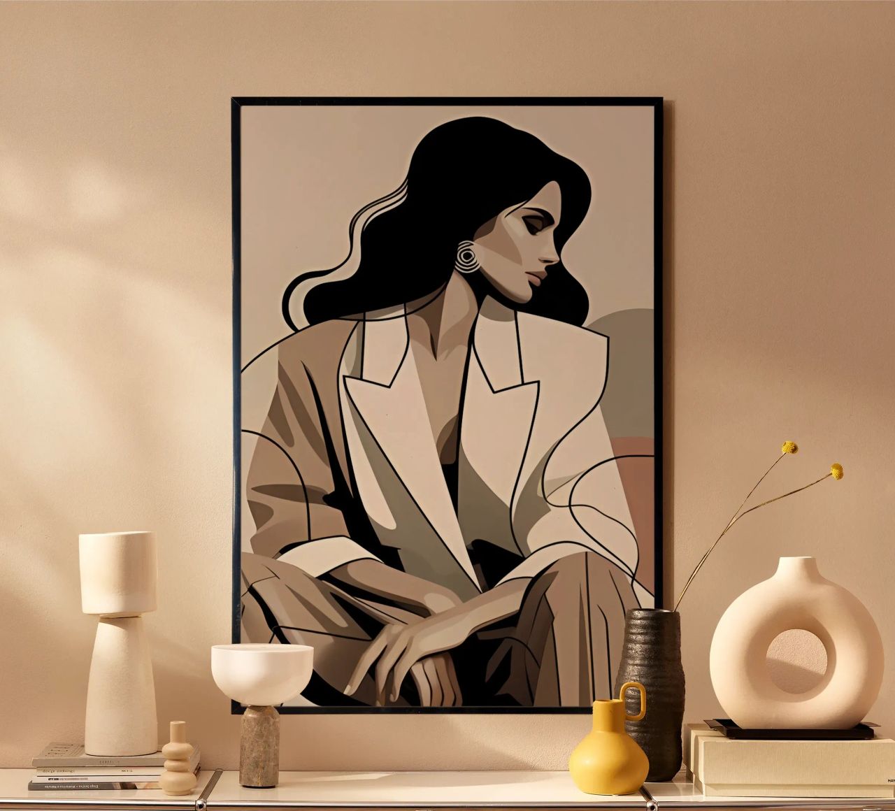 Minimalist Art Poster 562 poster by ahmiaLodri