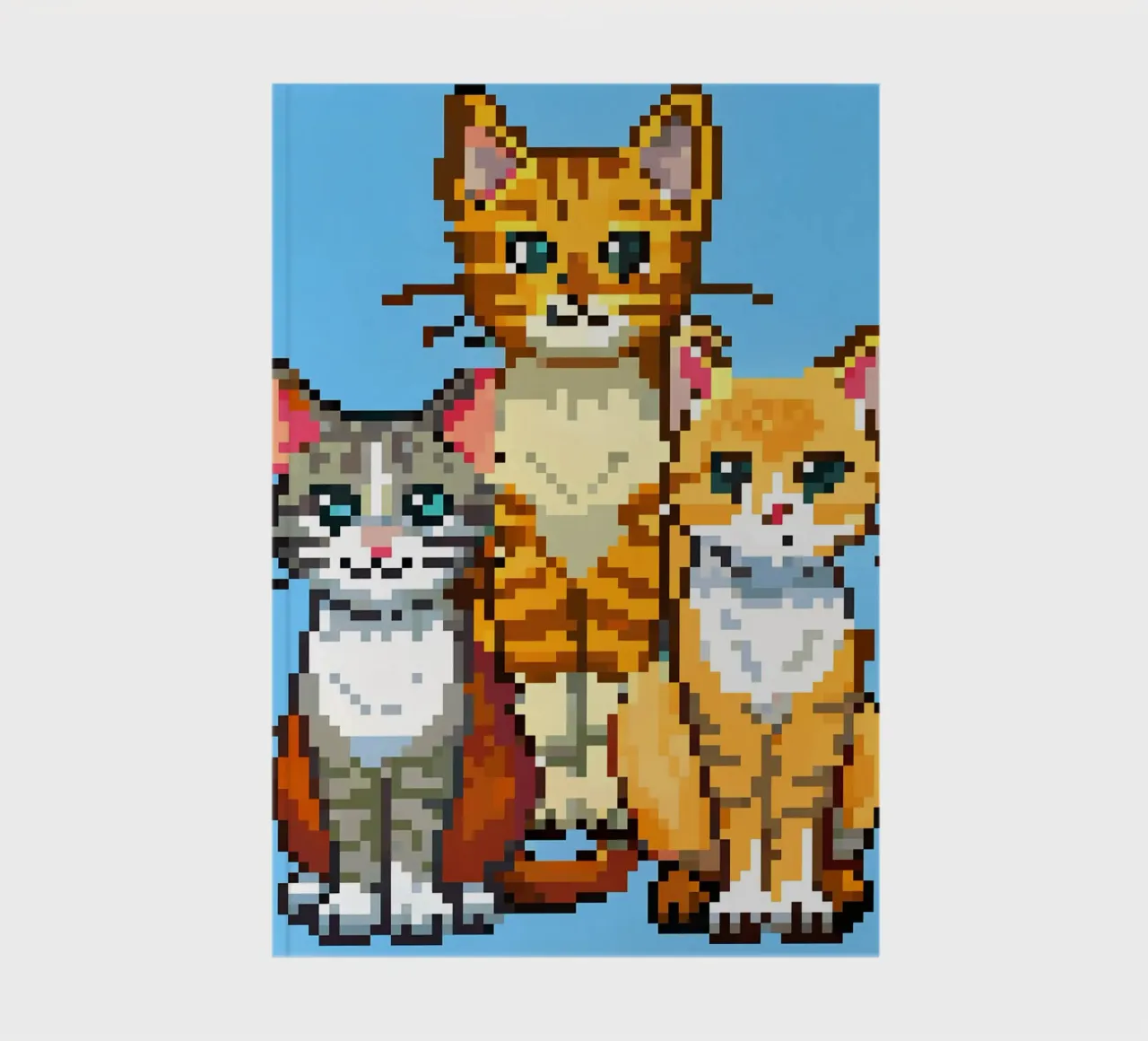 Drie schattige katten notitieboek van DOG AND CAT