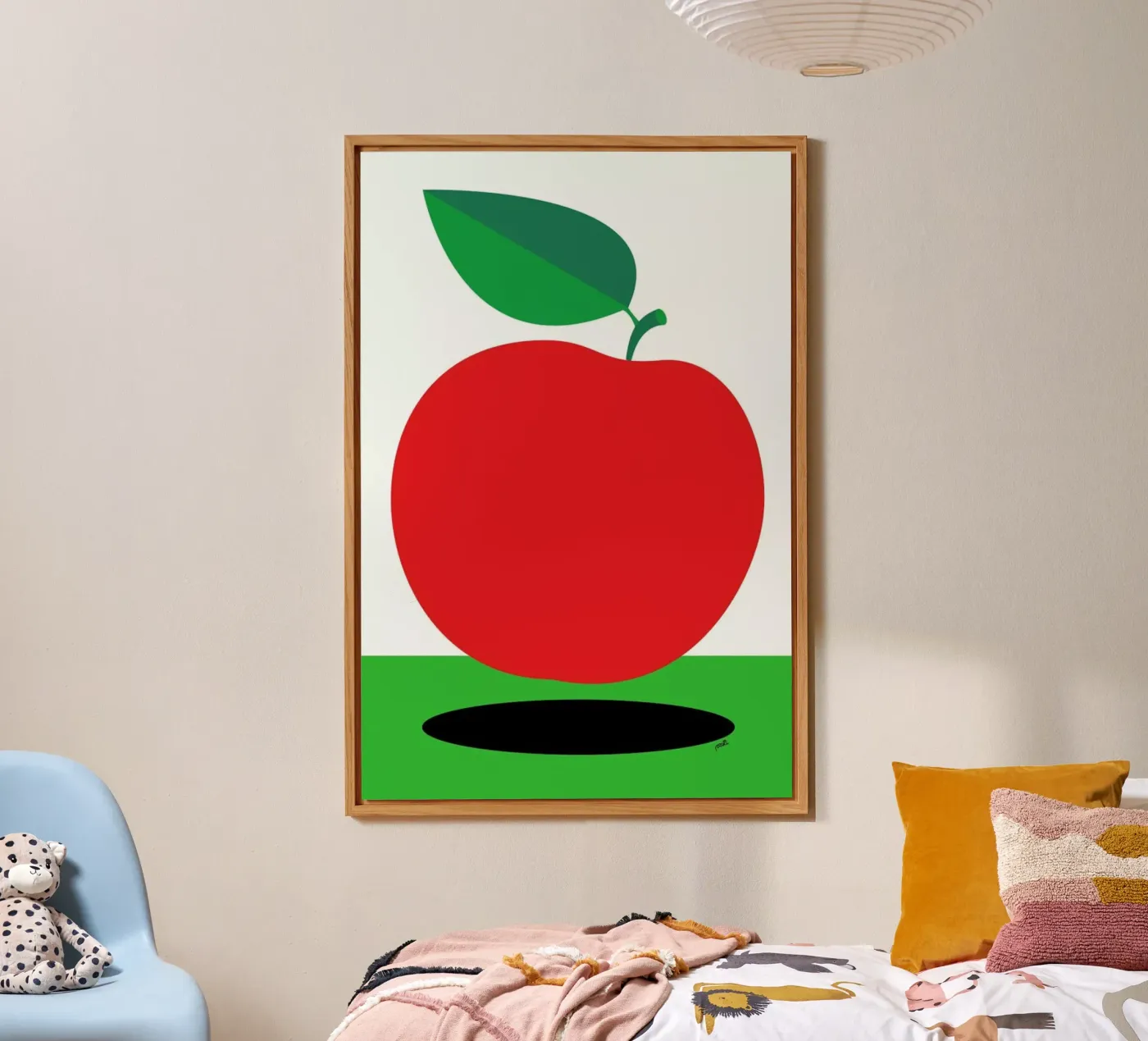 Apple 1 alluminio dibond da Pietari Posti