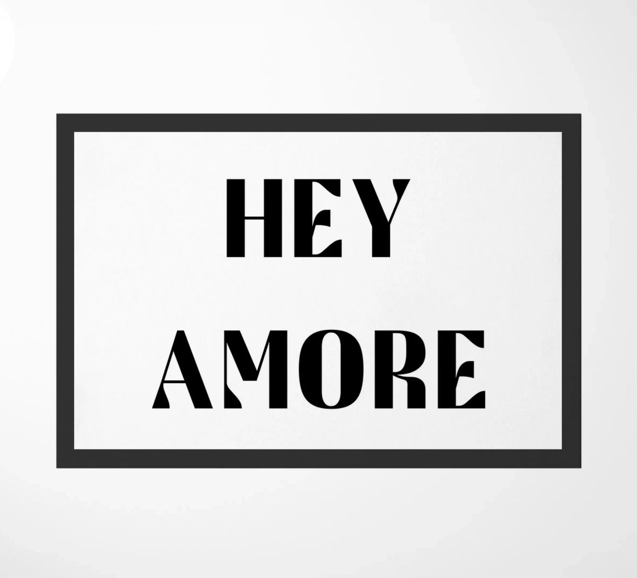 Ehi Amore B&N zerbino da Carinaprint