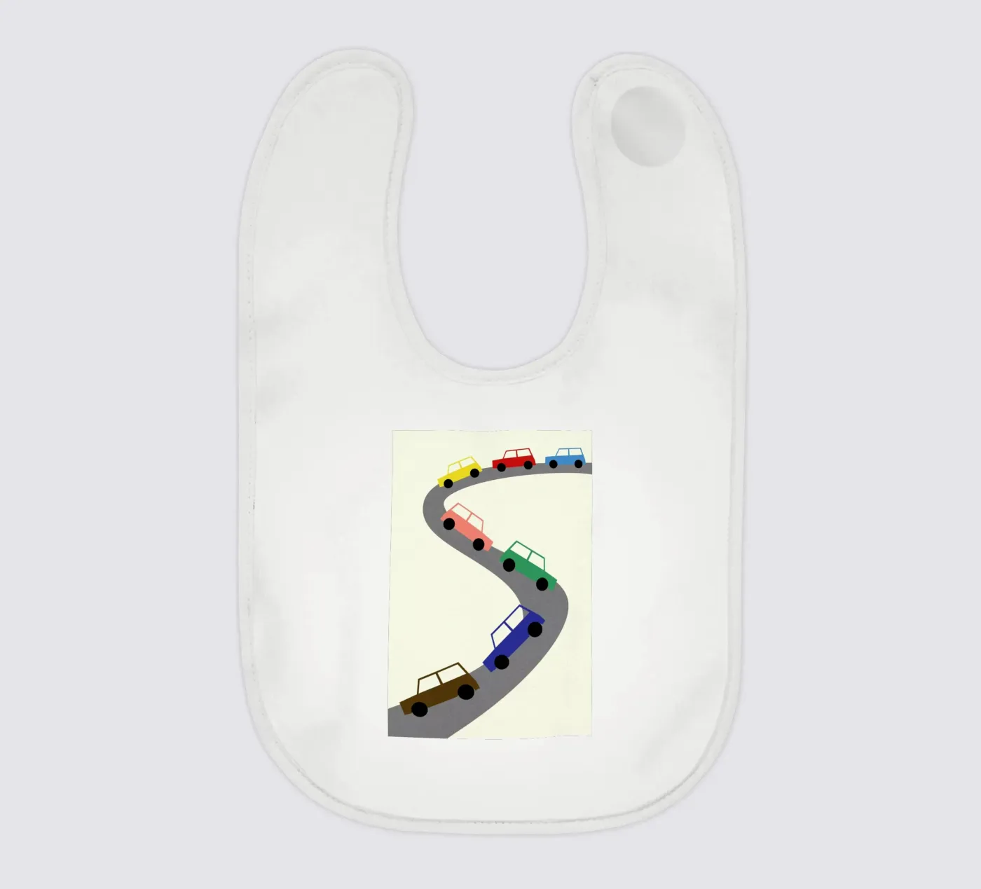 Traffic baby bib by Rosi Feist