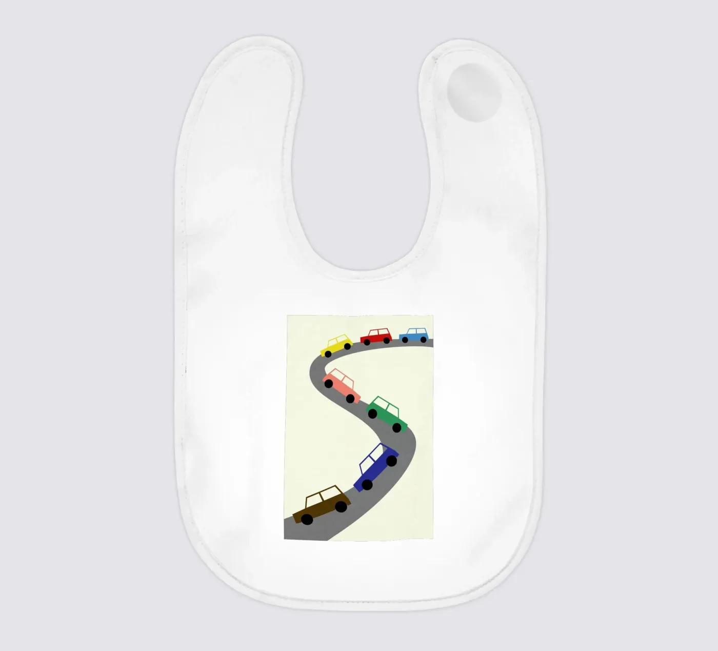 Traffic baby bib by Rosi Feist