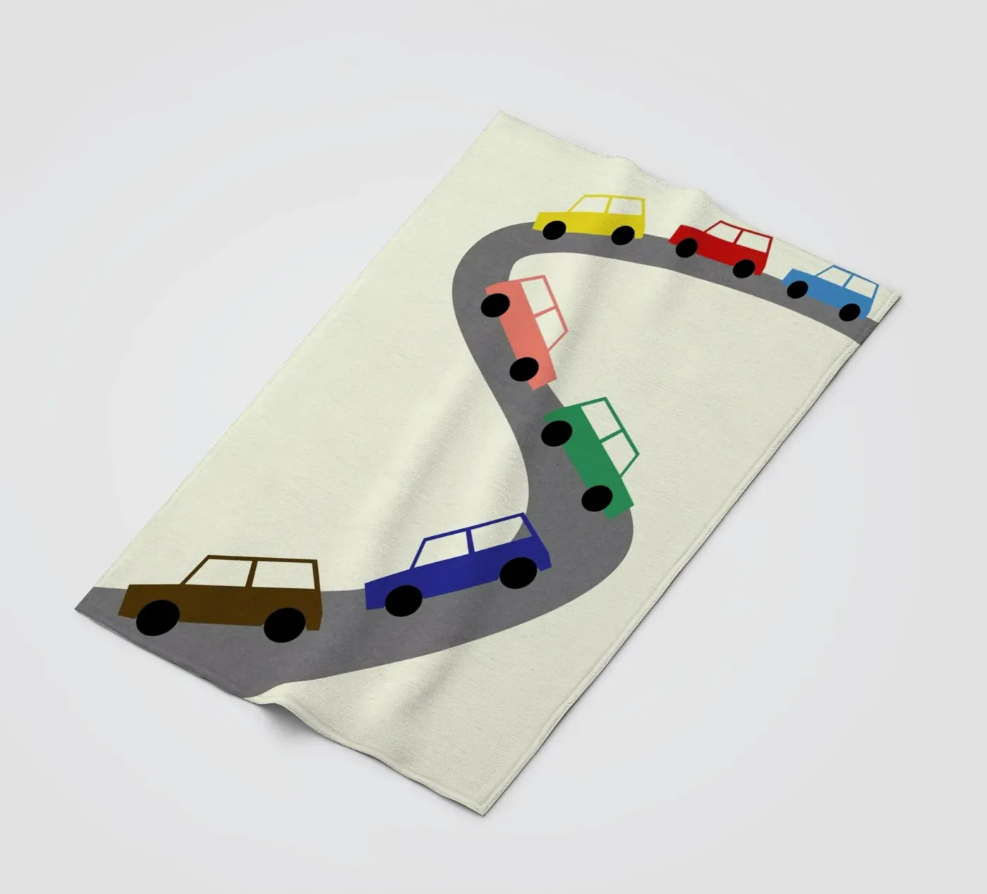 Traffic Fleecedecke von Rosi Feist