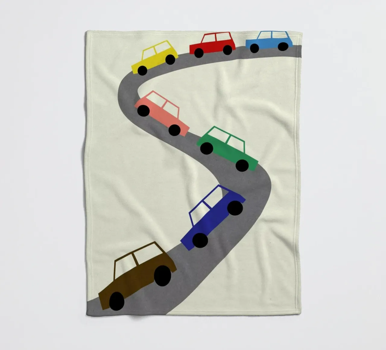 Traffic Fleecedecke von Rosi Feist