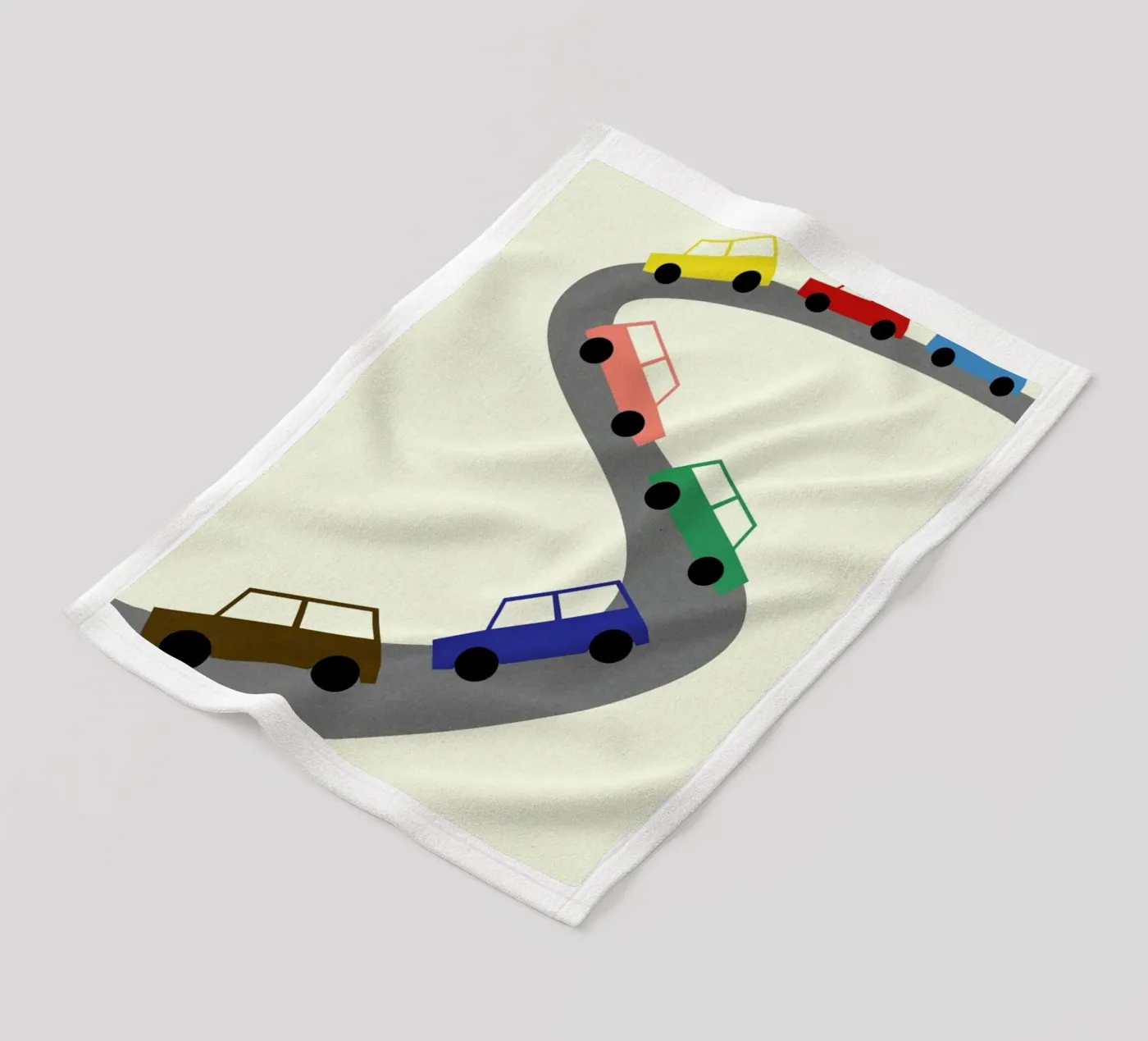 Traffic Fleecedecke von Rosi Feist