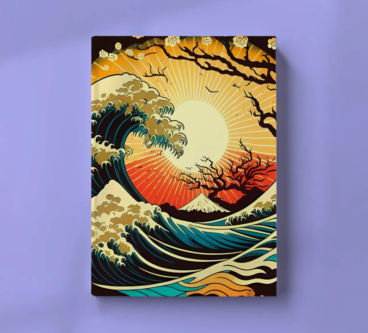 Minimalist Art Poster 569 notebook by ahmiaLodri