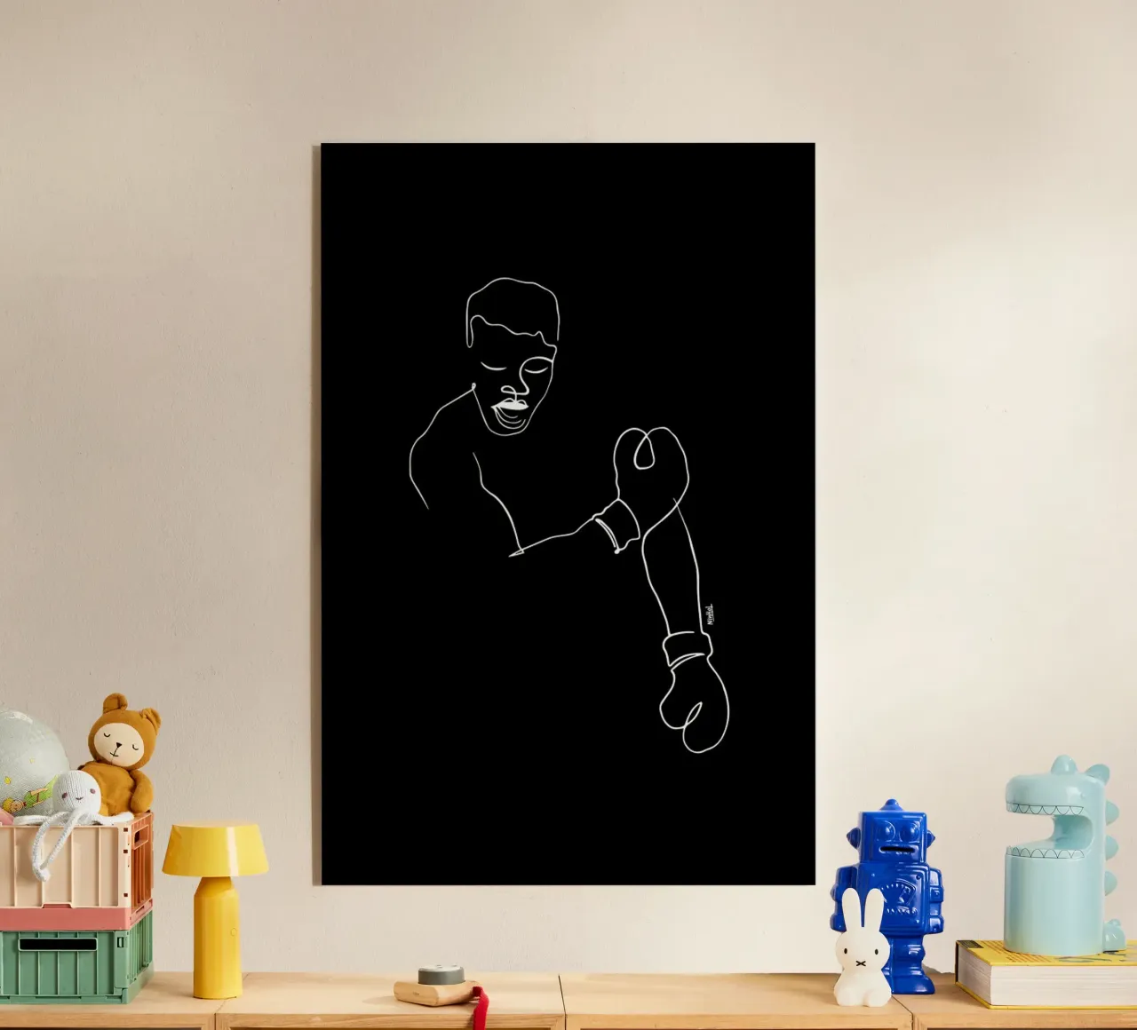 Ali acrylic glass by Ninhol